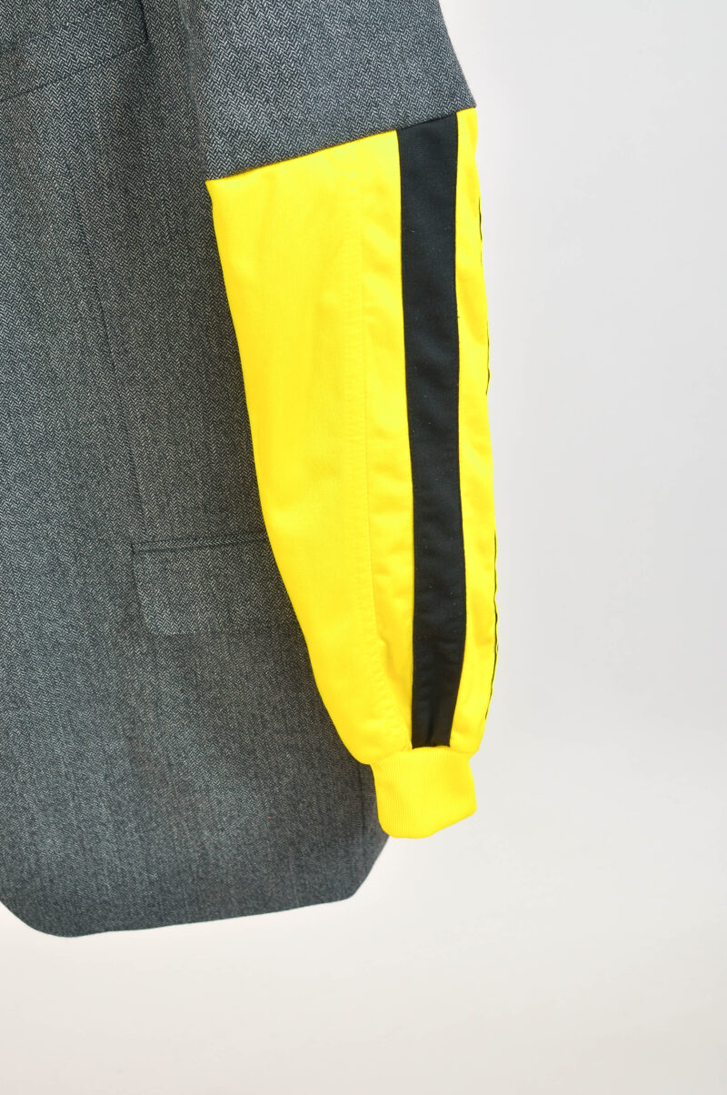 Vintage 00s reworked wool blazer jacket - Image 3