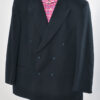 Vintage 80s Navy Double breasted blazer jacket - Image 4