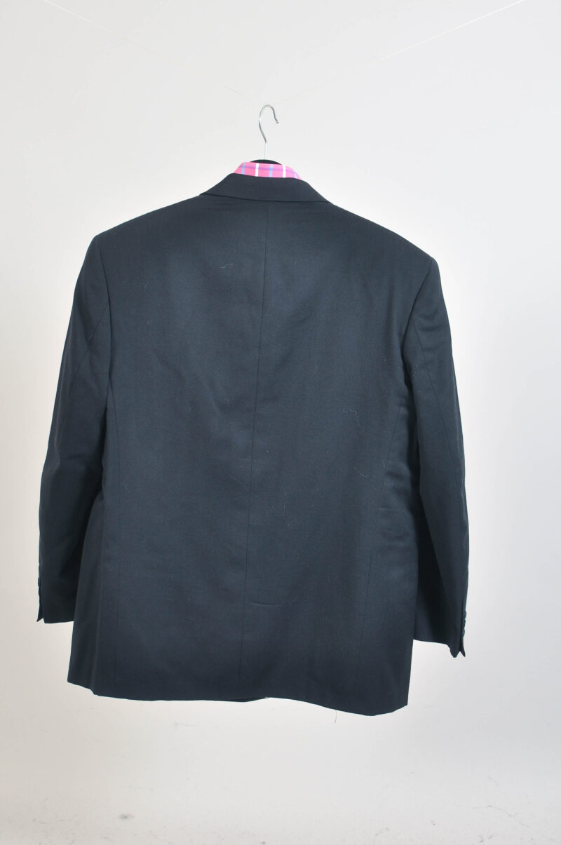 Vintage 80s Navy Double breasted blazer jacket - Image 5