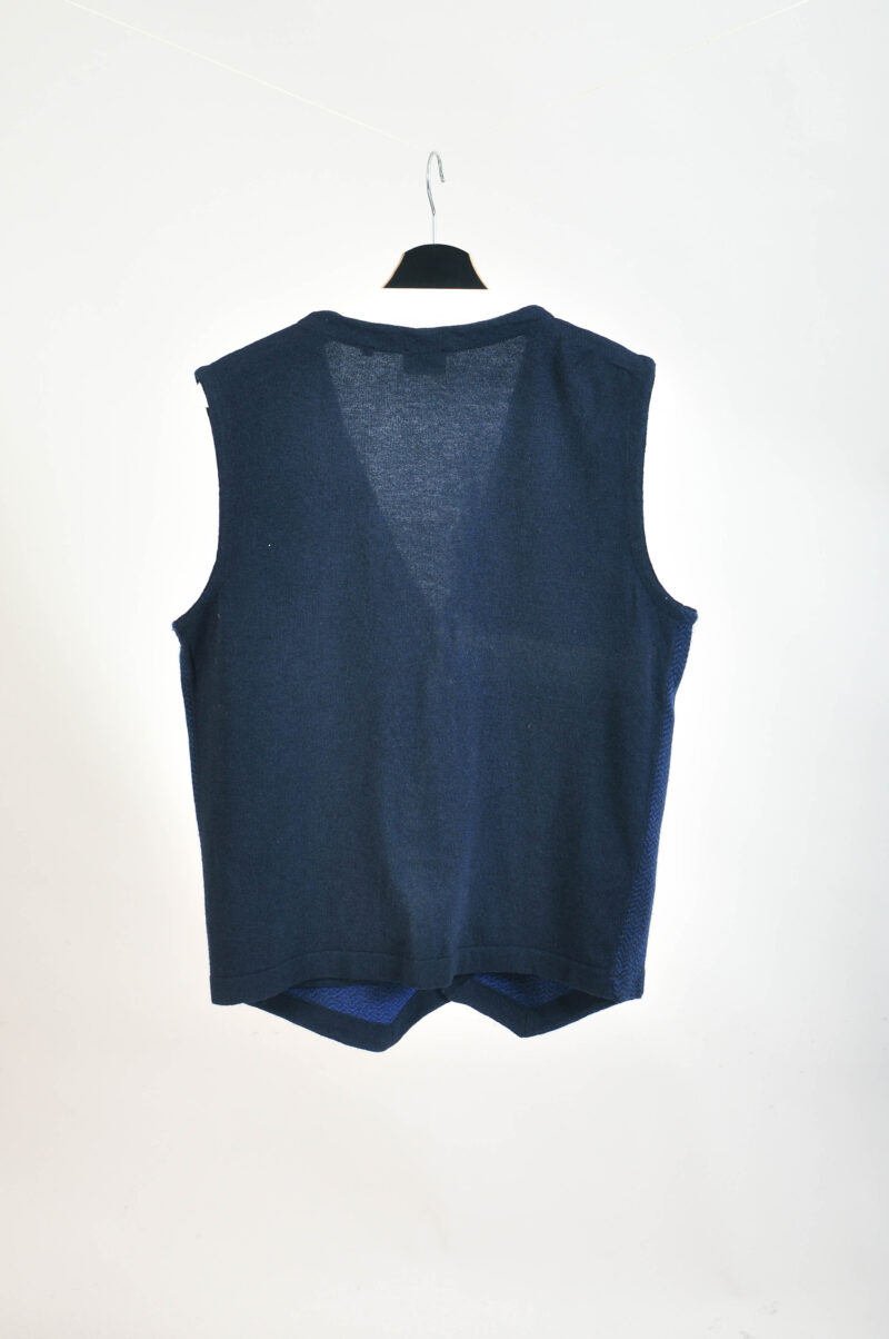Vintage 00s navy vest by Christian Berg - Image 5
