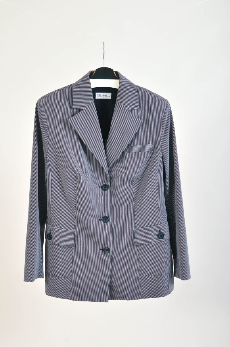 Vintage 00s striped blazer jacket