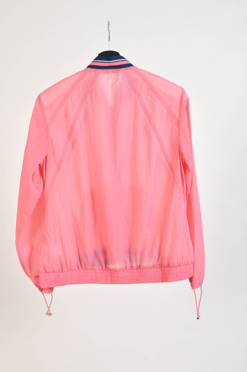 Vintage 00s baby pink lightweight bomber jacket - Image 4