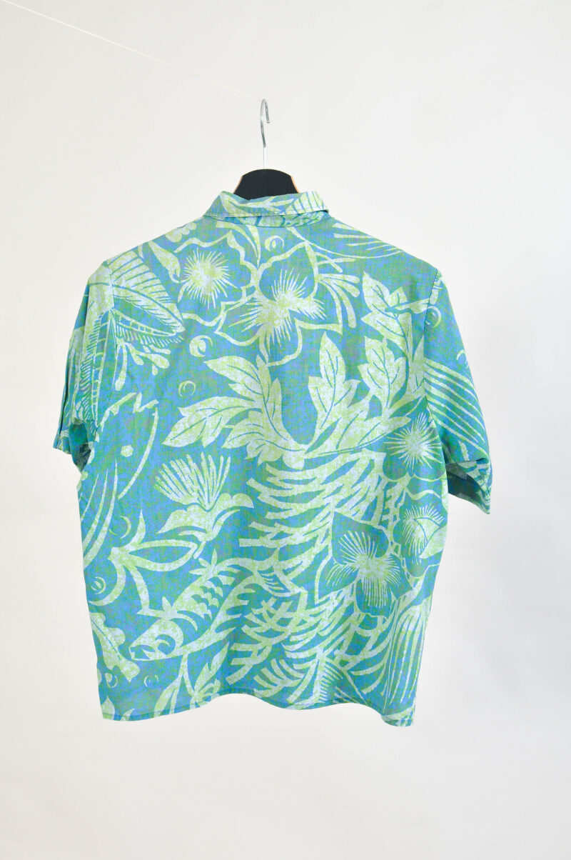 Vintage 90s Hawaii print Shirt - Image 6