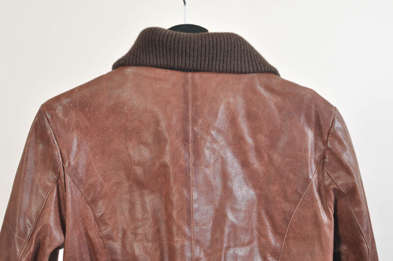 Vintage 00s Suede Leather Jacket - Image 4