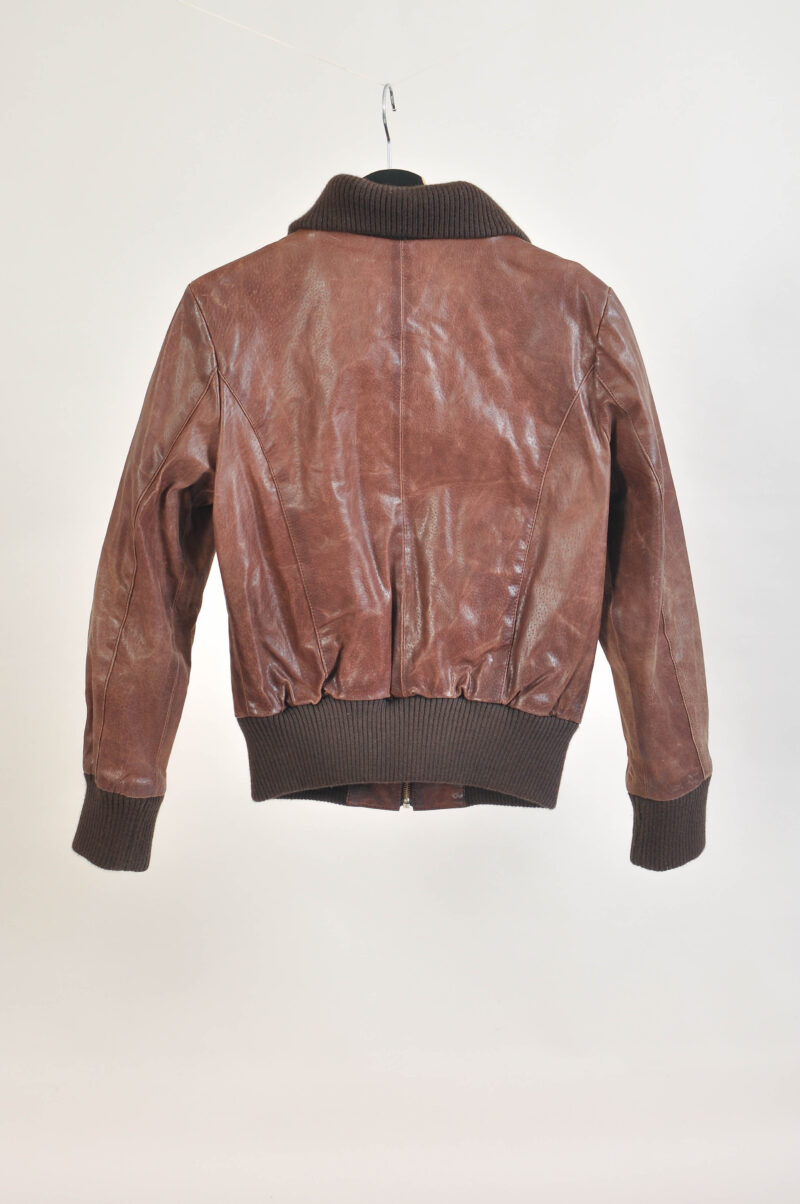 Vintage 00s Suede Leather Jacket - Image 5