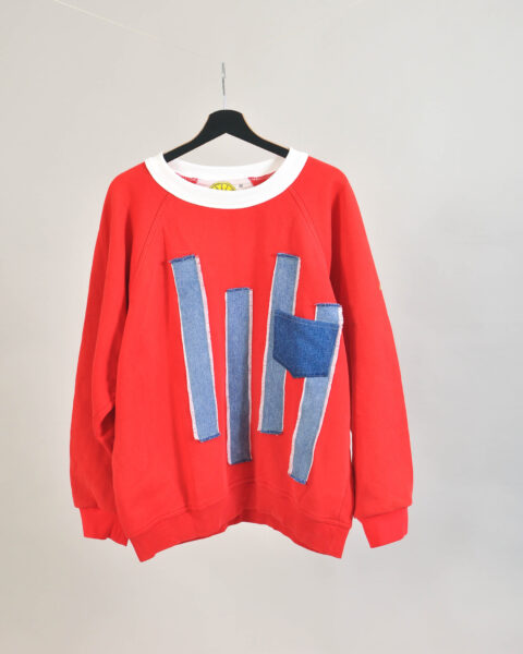 Vintage 90s oversized reworked sweatshirt