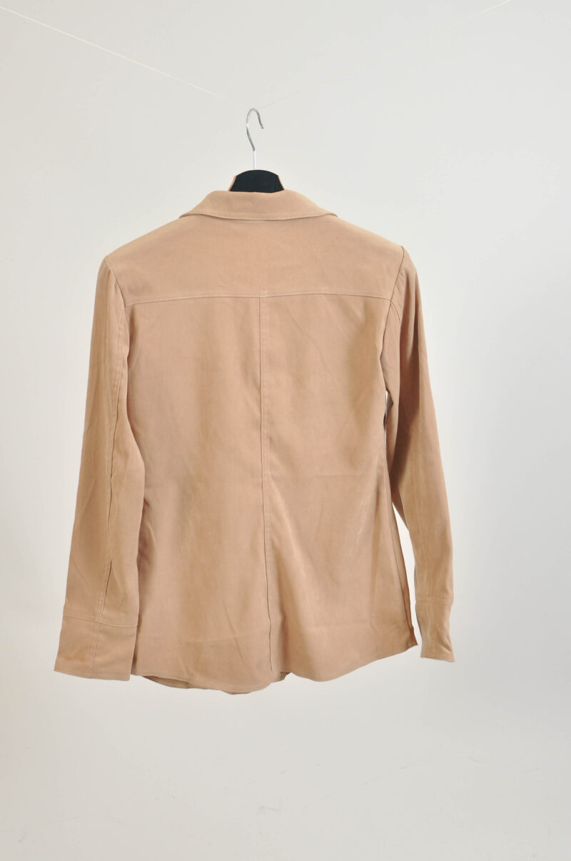 Vintage 00s Beige shirt - Image 4