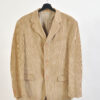 Vintage 90s Corduroy Blazer Jacket in Beige