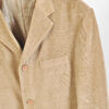 Vintage 90s Corduroy Blazer Jacket in Beige - Image 3