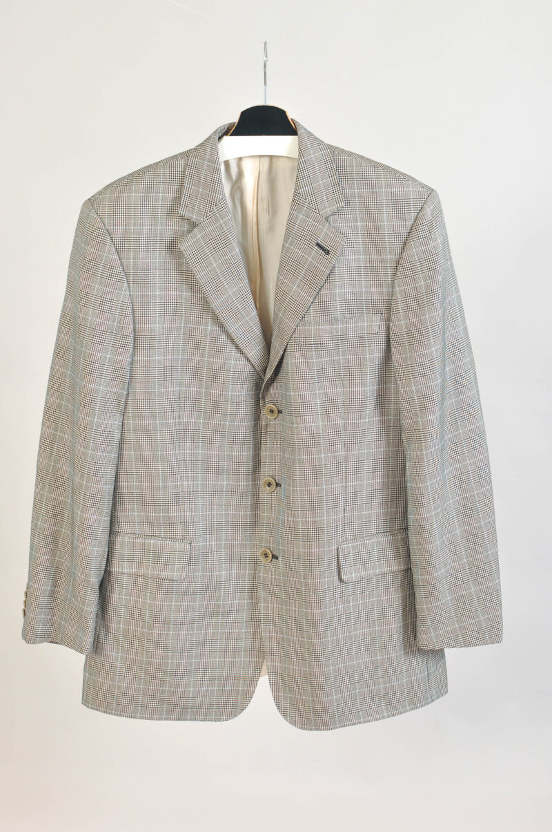 Vintage 90s Bonacelli Checkered blazer