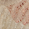 Vintage 90s Linen Sheer Top - Beige - Image 5