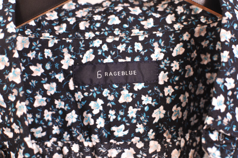 Vintage 00s Rageblue Floral Print Shirt - Image 4