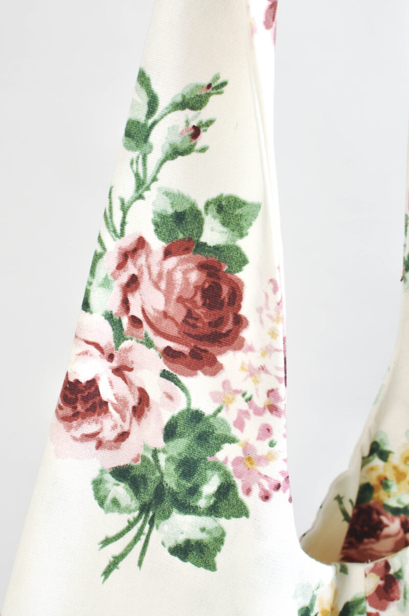 Vintage 00s Floral Shoulder Bag – Y2K Boho Tote - Image 5