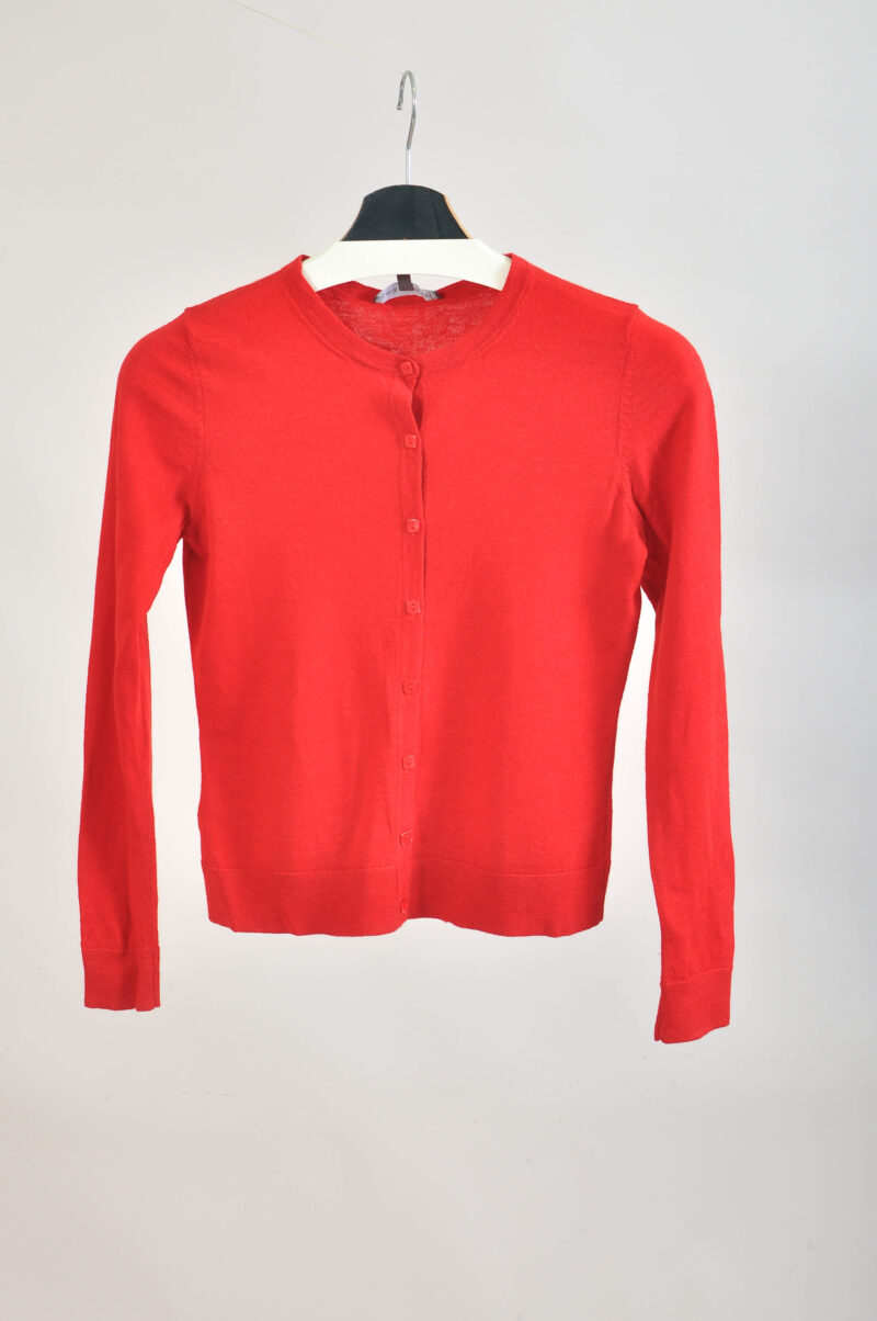 Vintage 00s red cardigan