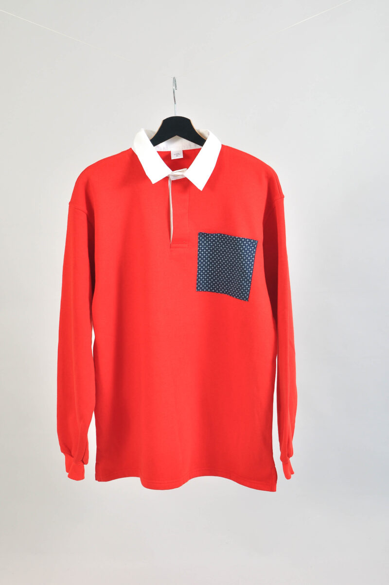 Vintage 00s Reworked Long Sleeve Polo Sweatshirt