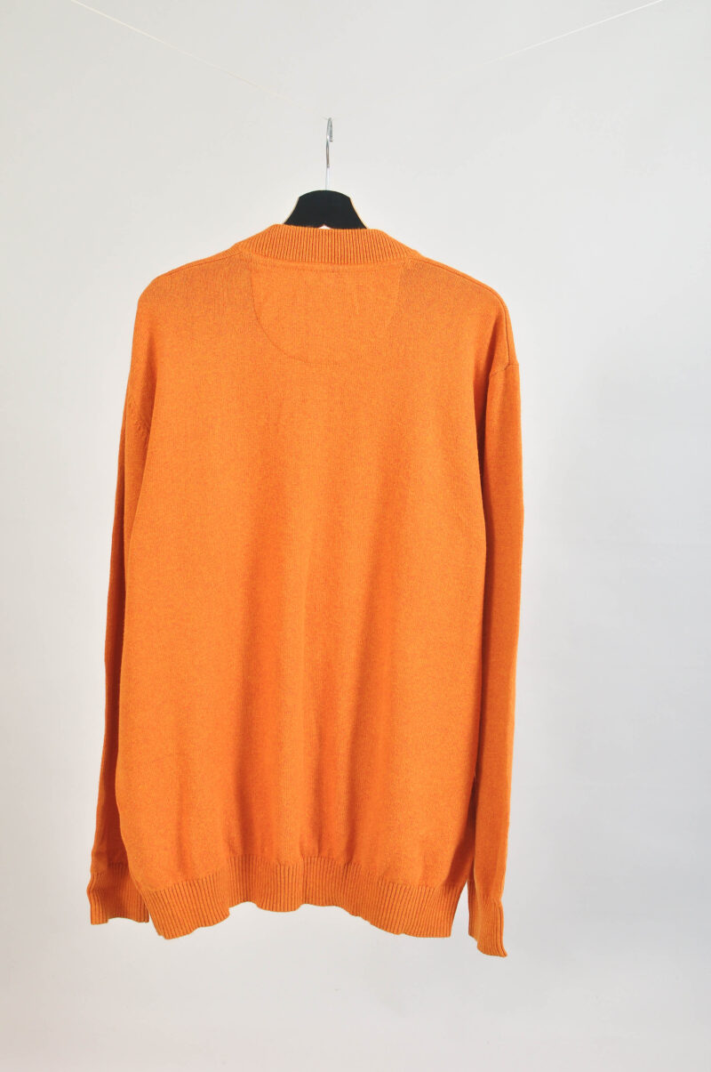 Vintage 00s Jean Paul Jumper in Orange – Size 3XL - Image 5