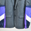 Vintage 00s Reworked Wool Blazer Jacket - Image 5