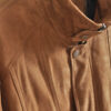 Vintage 00s Suede Leather Lined Parka Coat - Image 5