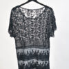Vintage 00s Sheer Black Top - Image 6