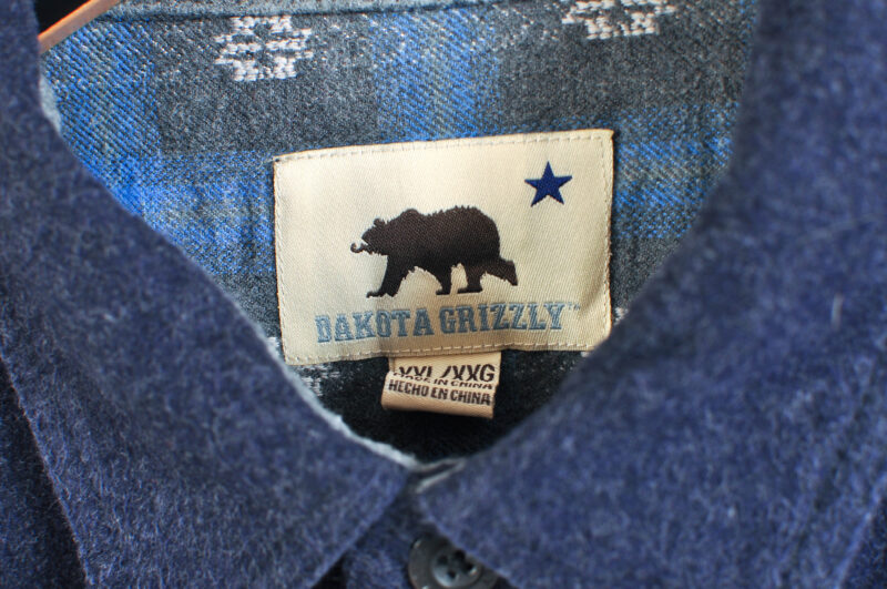 Vintage 00s Warm Shirt Dakota Grizzly XXL Cotton - Image 4