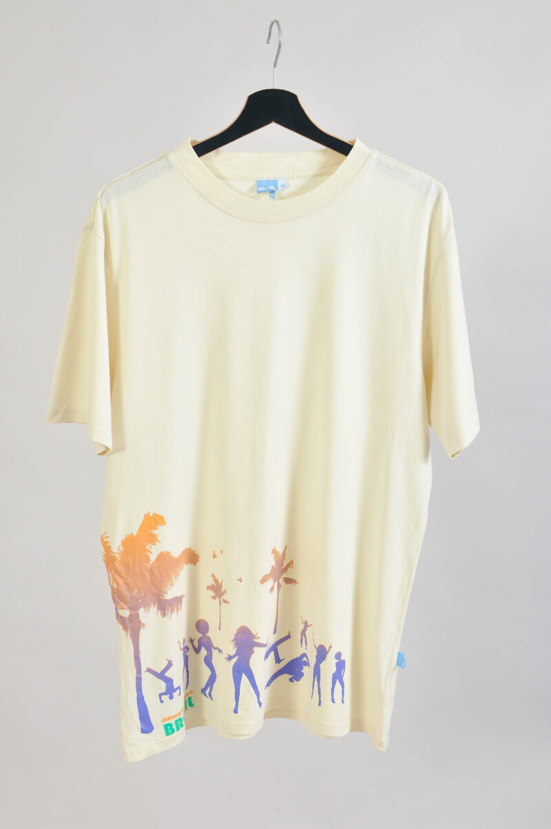 Vintage 00s Butter Yellow T-Shirt – Size M