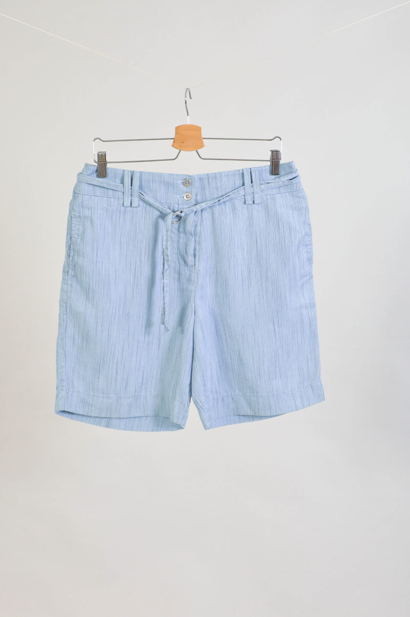 Vintage 90s Blue High Shorts – Size 14 | Marks & Spencer