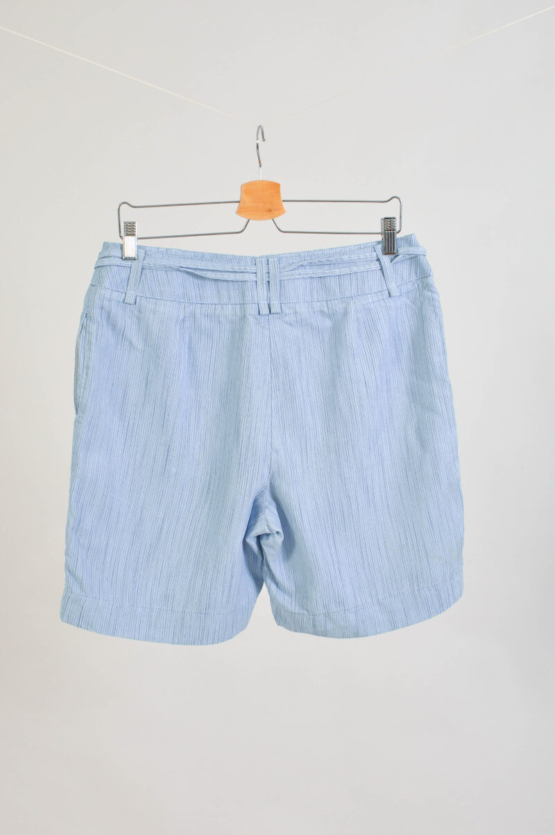 Vintage 90s Blue High Shorts – Size 14 | Marks & Spencer - Image 4