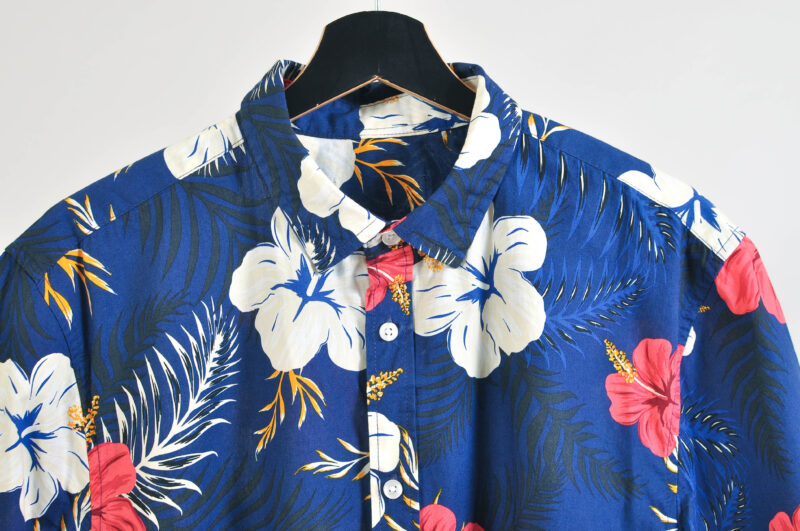Vintage 00s Hawaii Print Short Sleeve Shirt – L to XL - Image 3