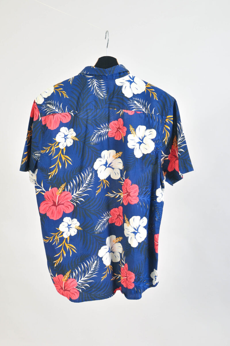 Vintage 00s Hawaii Print Short Sleeve Shirt – L to XL - Image 4