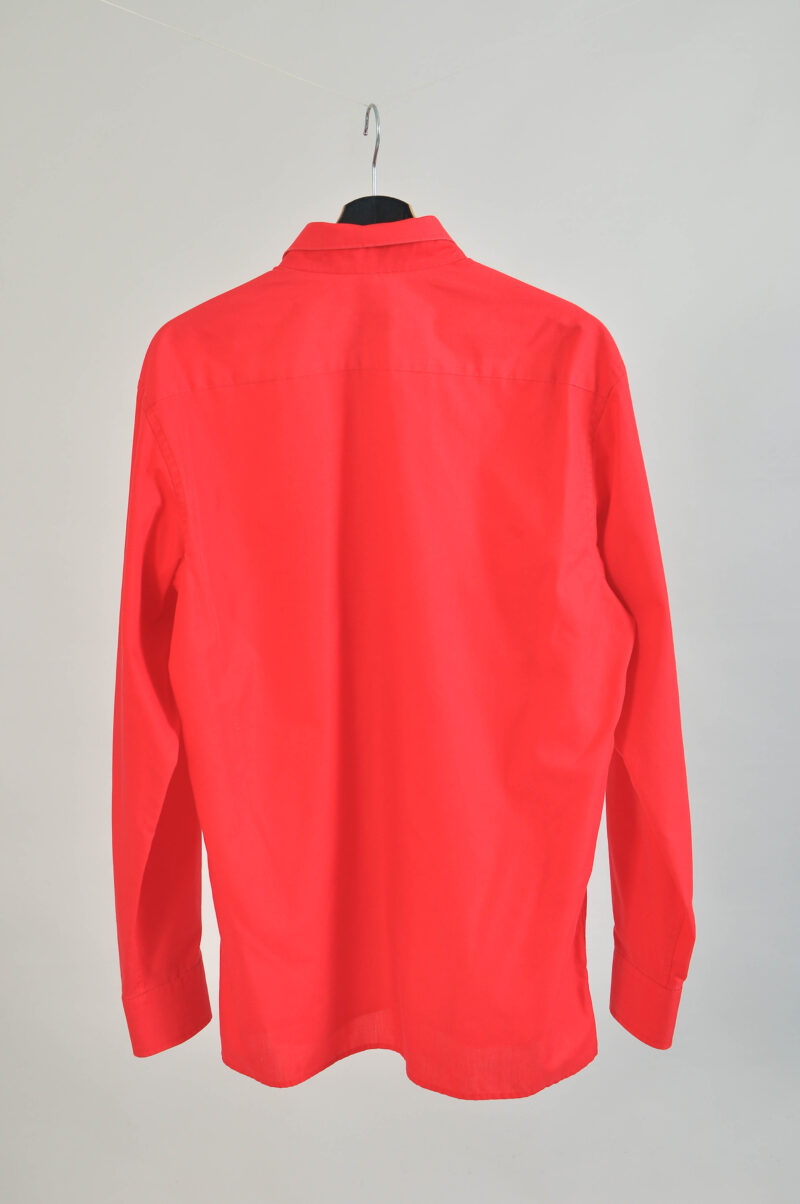 Vintage 00s Red Shirt by Eterna | Size 42 L–XL - Image 4