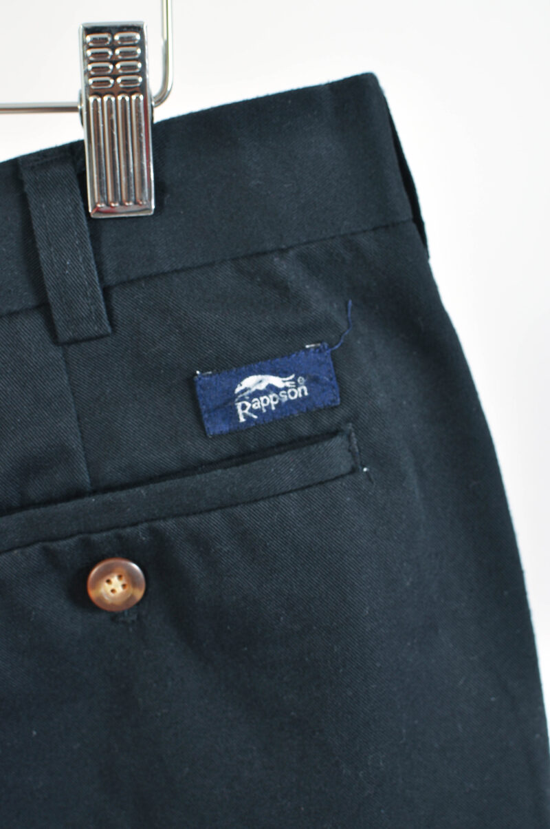 Vintage 90s Black Cargo Shorts | Rappson | Fits L–XL - Image 5