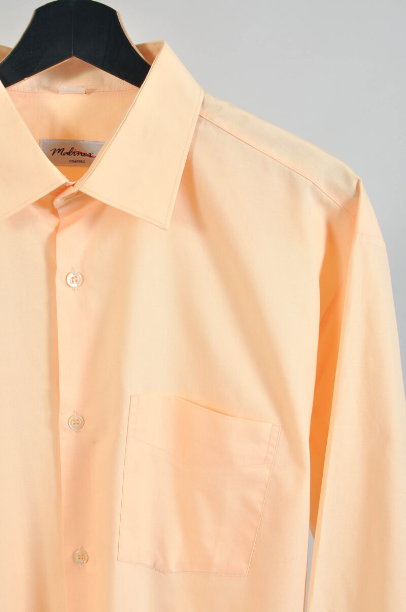 Vintage 00s Light Peach Shirt | Malina XL–XXL - Image 4