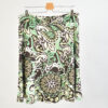 Vintage 00s Abstract Print Skirt | Size 42 | Biaggini