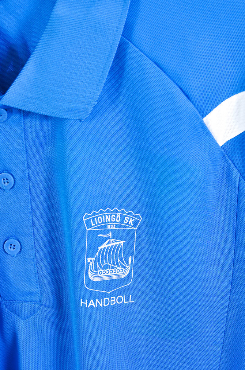 Puma Vintage 2000s Lidingö SK Handball Club Polo Shirt XL - Image 4