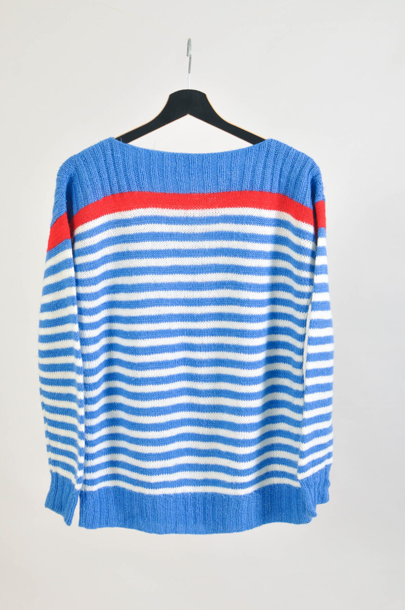 Vintage 90s Handmade Striped Jumper