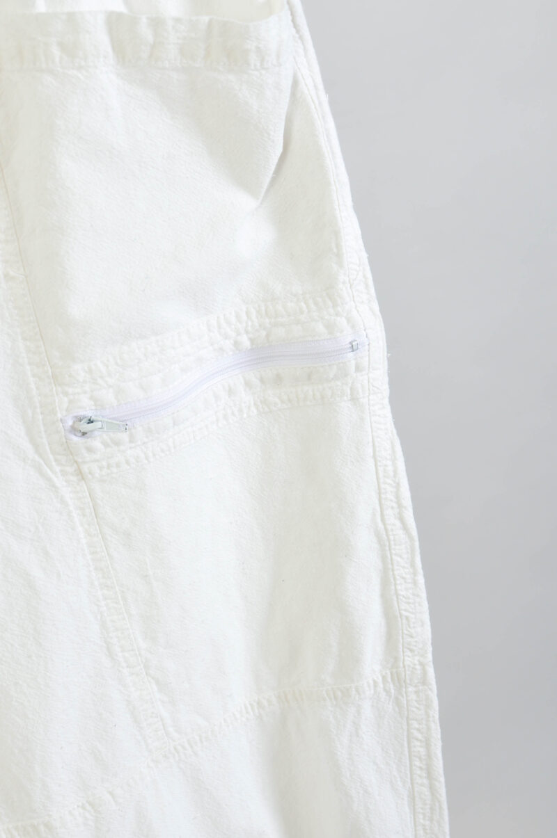 Vintage 00s White Capri Shorts Mark Lauge – Size S - Image 4