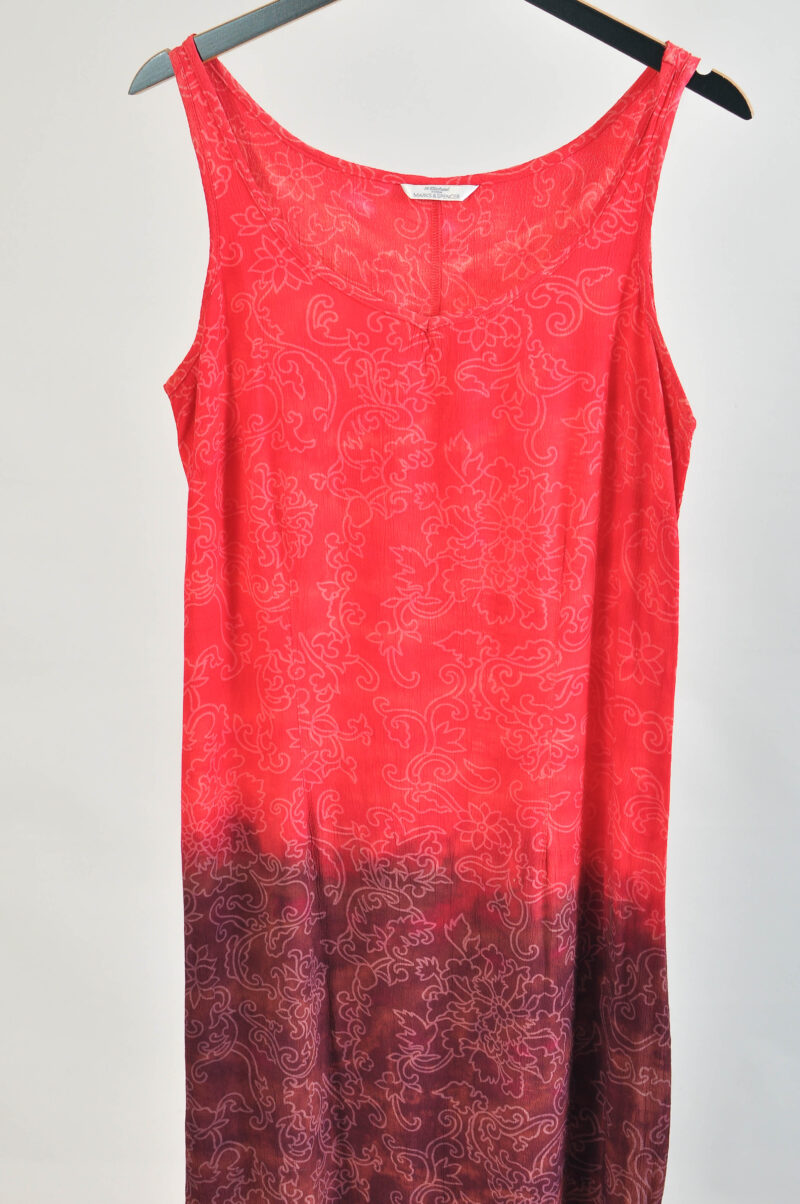 Vintage 00s Maxi Dress – Marks & Spencer | Size M-L Fit - Image 3