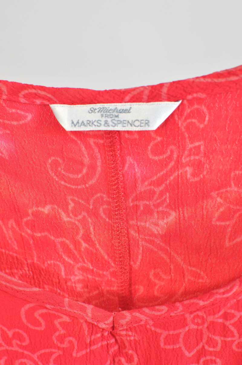 Vintage 00s Maxi Dress – Marks & Spencer | Size M-L Fit - Image 5