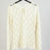 Vintage 00s Marie Philippe Boho Crochet Jumper – XL