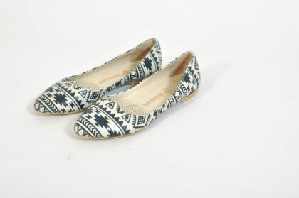 Vintage 00s Real Leather Ballerina Shoes – Size 37