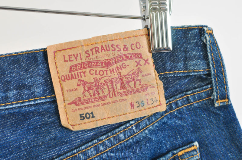 Vintage 80s Levi’s Denim Shorts | Size 36 | Retro Style - Image 4