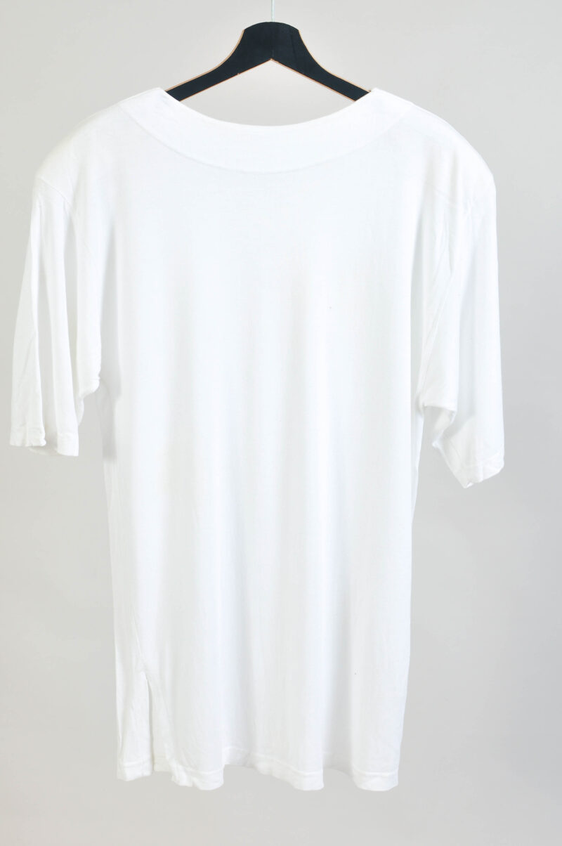 Vintage 80s White Oversized T-Shirt | Unisex Retro Tee - Image 5