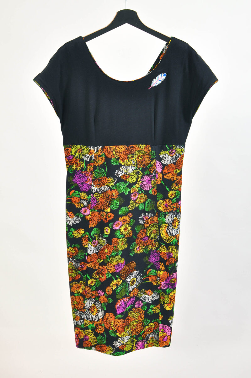 Vintage 00s Handmade Classic Dress – Size M – Unique Piece