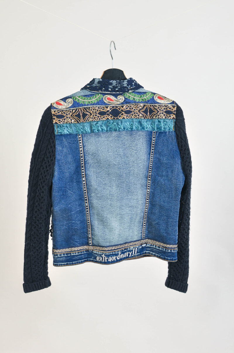 Vintage 00s Desigual Denim Jacket – Size 40 – Y2K Style - Image 5