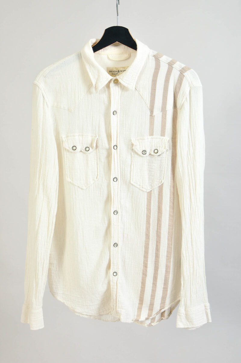 Vintage 00s Denim & Supply Ralph Lauren Boho Shirt | Size M