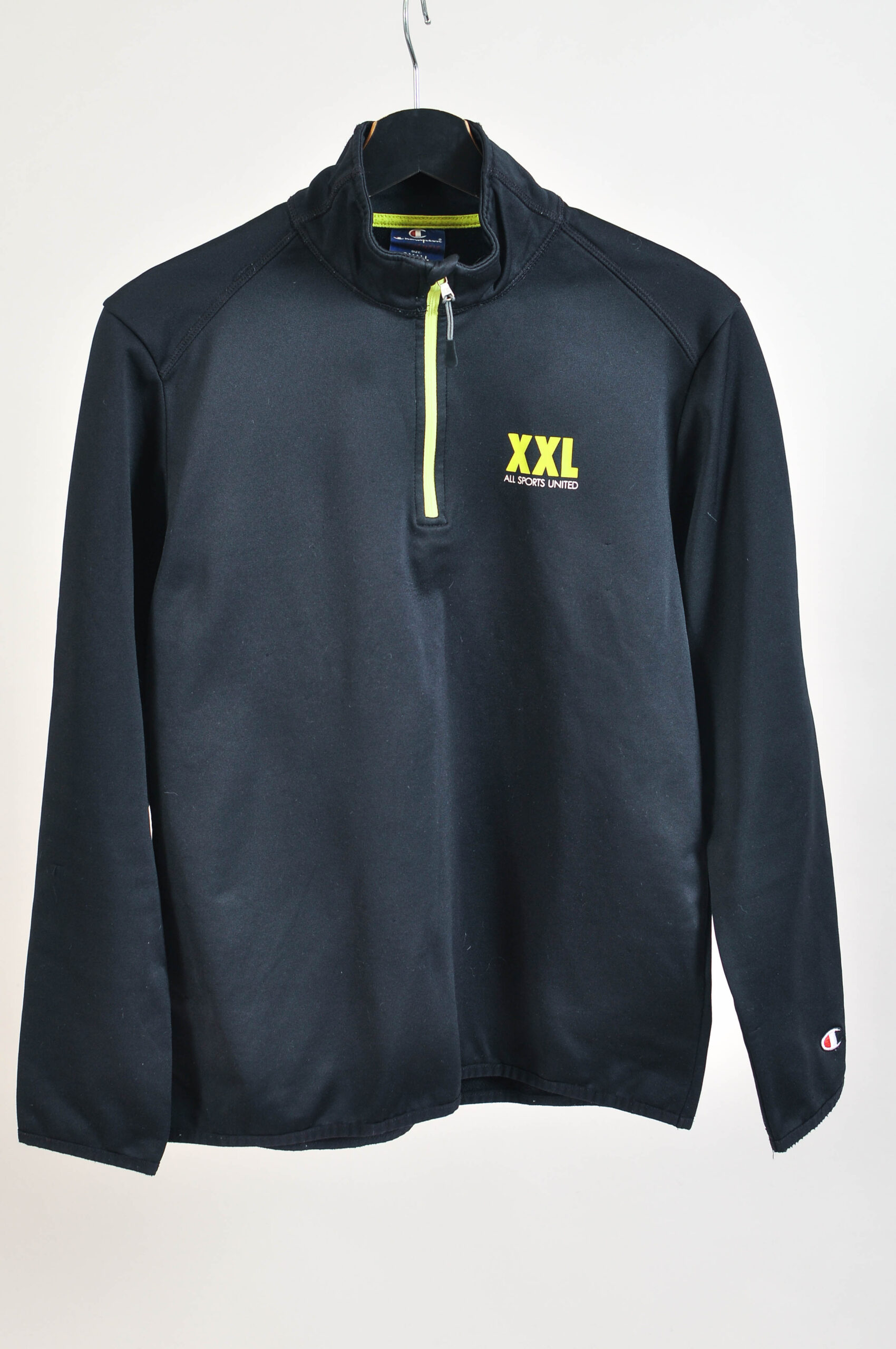 Vintage 00s Champion 1/4 Zip Track Sweatshirt | Size S