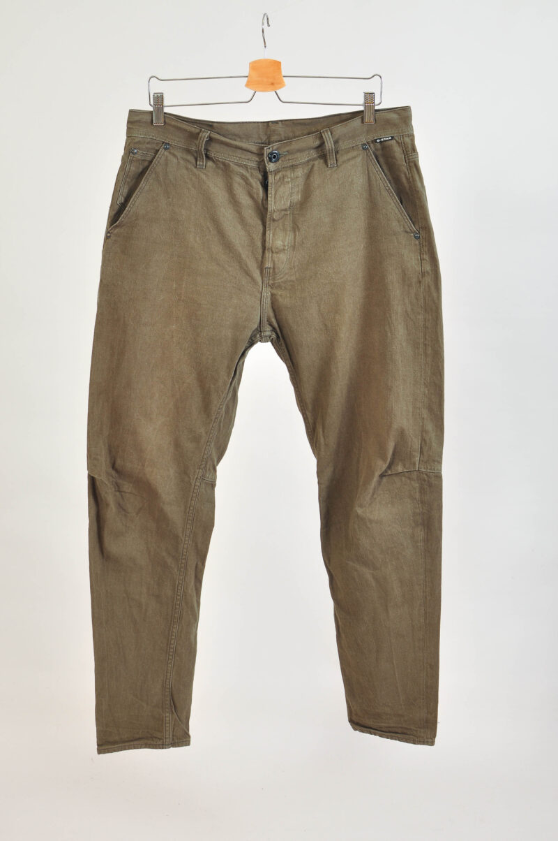 Vintage 00s G-Star Khaki Jeans Size 34/32 –  Y2K Streetwear