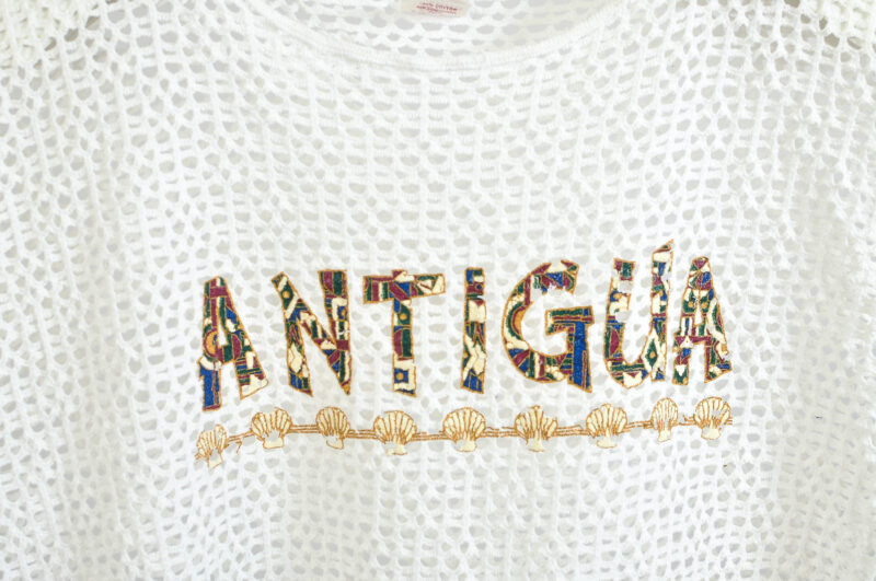 Vintage 00s Mesh Beach Top | Y2K Sheer Cover-Up | Size XL - Image 3