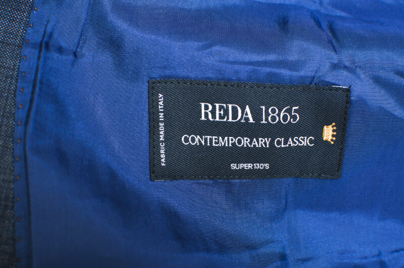 Vintage 00s Felix W Suit | REDA 1865 Super130 Wool | UK 40–42 - Image 6