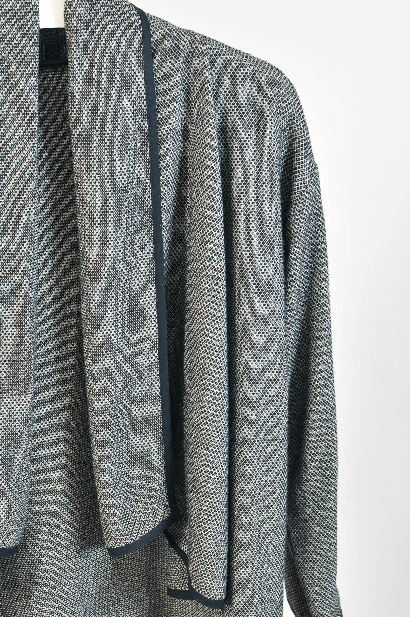 Vintage 00s Handmade Open Front Wool Blend Cardigan – S/M/L - Image 3